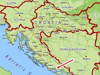 Mapa Hrvatske